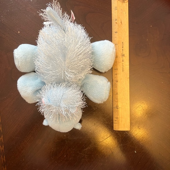 Ganz Webkinz Hippo HM009 Light Blue Plush Stuffed Animal - Picture 9 of 9